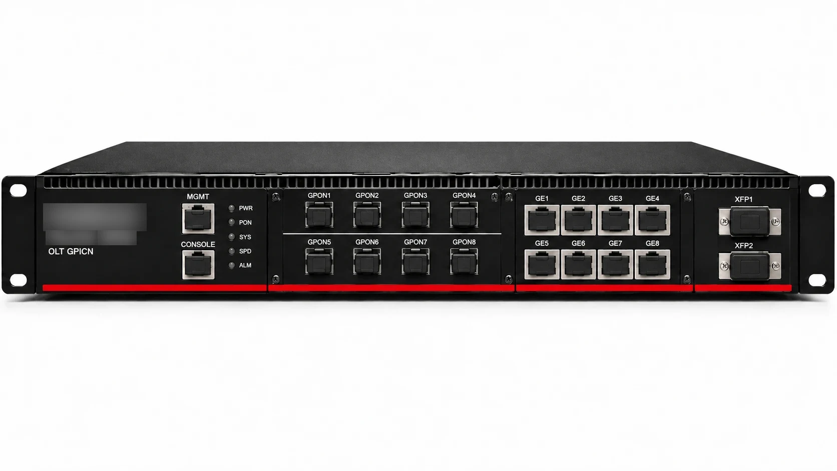 OLT Fiberlink 30028 sem nenhum cabo conectado